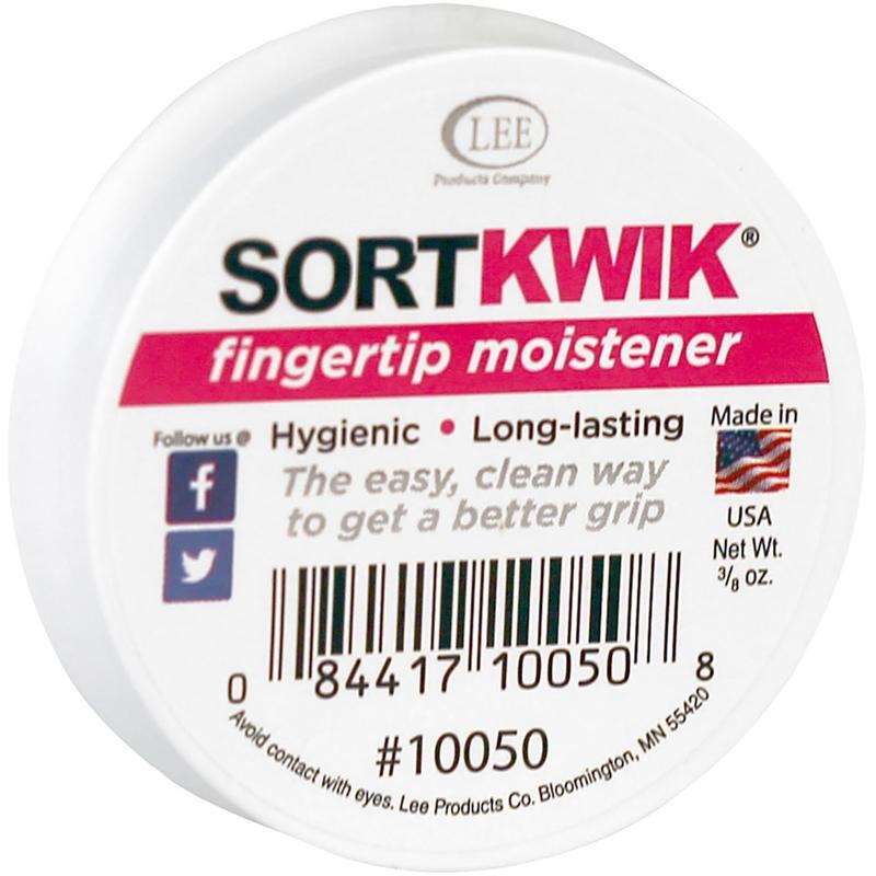 Lee Sortkwik Hygienic Fingertip Moistener, 50% Recycled, 3/8 Oz, Pink (Min Order Qty 79) MPN:10050
