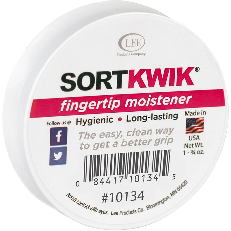 Lee Sortkwik Hygienic Fingertip Moistener, 25% Recycled, 1.75 Oz, Pink (Min Order Qty 27) MPN:10134