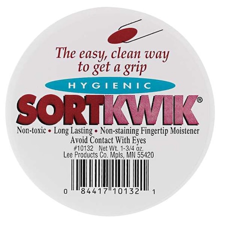 Sortkwik Fingertip Moisteners, 1.75 oz, Pink, PK2 MPN:LEE10132