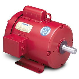 Leeson Motors - 1/3HP 115/208-230V 1725RPM TEFC Rigid Mount 1.15 S.F. 113256.00