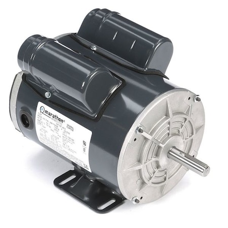 Capacitor-Start/Run Belt Drive Motor, 1 HP, 56 Frame, 115/230V AC Voltage, 1, 725 Nameplate RPM MPN:056B17T5303