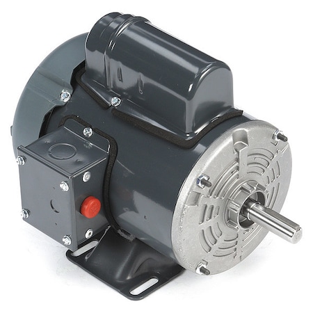 Capacitor-Start General Purpose Motor, 1/2 hp HP, 115/208-230V AC Voltage, 56 Frame MPN:056C17F2051