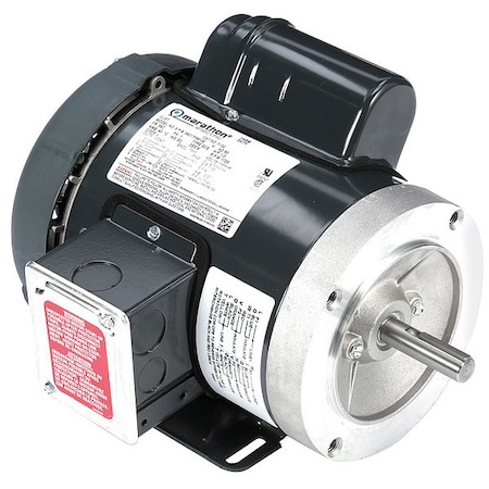 Capacitor-Start General Purpose Motor, 1/2 hp HP, 115/208-230V AC Voltage, 56C Frame MPN:056C17F5912