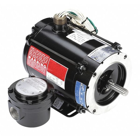 Vector Motor, 0.75 lb-ft, 1/4 HP, 230/460 V MPN:056H17E5301