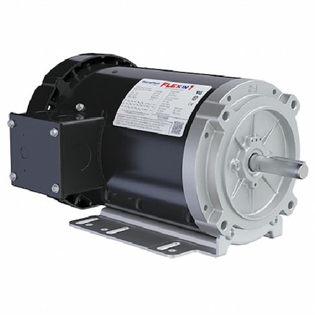 Three-Phase General Purpose Motor, 3/4 HP, 56HC Frame, 208-230/460V Voltage, 1, 140 Nameplate RPM MPN:056T11F15542