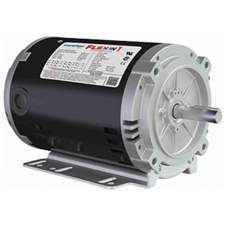 Three-Phase General Purpose Motor, 1 1/2 HP, 56HC Frame, 230/460V Voltage, 1, 725 Nameplate RPM MPN:056T17D15850