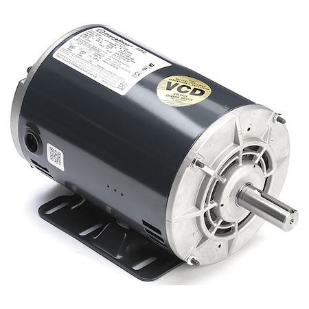 Three-Phase General Purpose Motor, 2 HP, 56HZ Frame, 208-230/460V AC Voltage, 1, 725 Nameplate RPM MPN:056T17D3307