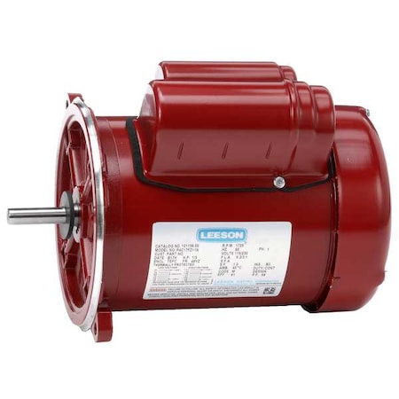 Drive Motor, Capacitor-Start/Run, 1/3 HP, 115/230V AC, 1, 725 Nameplate RPM, 48Y Frame MPN:101159.00