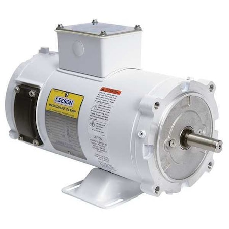 DC Washdown Motor, 1/2 HP, 1750, 56C, 90V MPN:108226.00