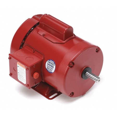 Farm Duty Motor, Capacitor-Start, 1/2 HP, 115/208-230V AC, 1, 725 Nameplate RPM, 56 Frame MPN:110086.00