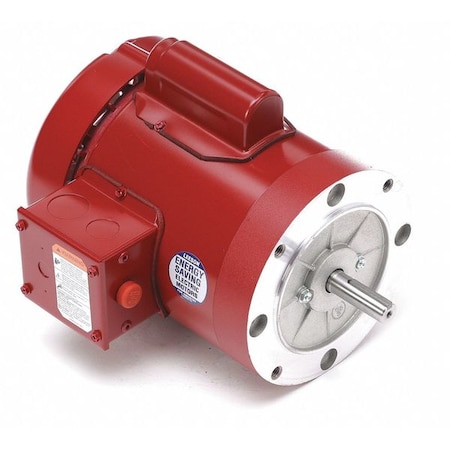 Farm Duty Motor, Capacitor-Start, 1/2 HP, 115/208-230V AC, 1, 725 Nameplate RPM, 56C Frame MPN:110492.00