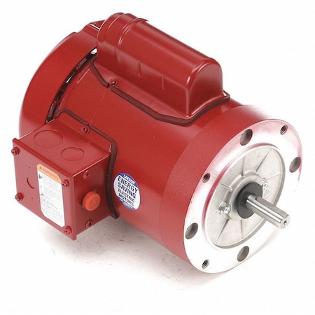 Farm Duty Motor, Capacitor-Start, 3/4 HP, 115/208-230V AC, 1, 725 Nameplate RPM, 56C Frame MPN:110493.00
