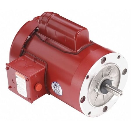 Farm Duty Motor, Capacitor-Start, 1 HP, 115/208-230V AC, 1, 725 Nameplate RPM, 56C Frame MPN:110494.00