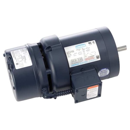Three-Phase Brake Motor, 3/4 hp HP, 56C Frame, 208-230/460V AC Voltage, 1, 725 RPM Nameplate RPM MPN:114155.00