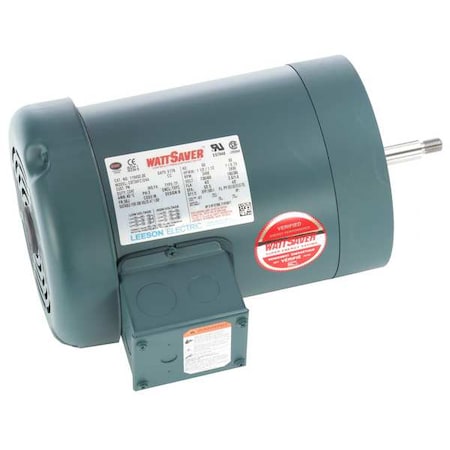 3-Phase Jet Pump Motor, 1 1/2 HP, 56J Frame, 230/460V AC Voltage, 3, 490 Nameplate RPM MPN:119453.00