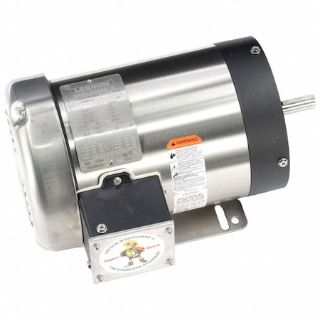 Three-Phase Washdown Motor, 1 hp HP, 56HC Frame, 230/460V AC Voltage, 1, 760 RPM Nameplate RPM MPN:119490.00
