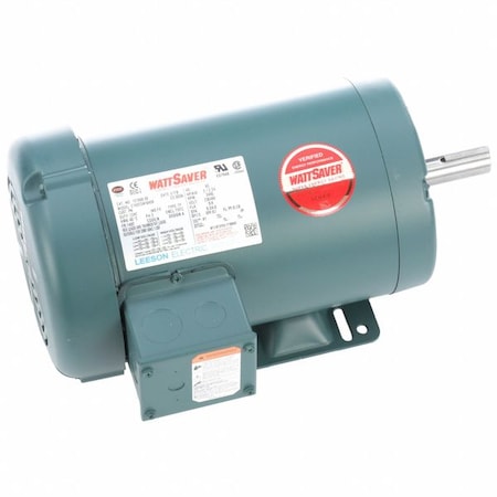 Three-Phase General Purpose Motor, 3 HP, 145T Frame, 230/460V AC Voltage, 3, 490 Nameplate RPM MPN:121968.00