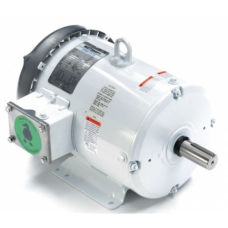 Washdown Motor, 5HP, Rigid Base, 184T Frame MPN:132202.00