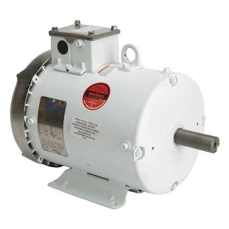 Feather Picker Motor, 3-Phase, 2 HP, 230/460V AC, 1, 175 Nameplate RPM, 184TZ Frame MPN:132246.00