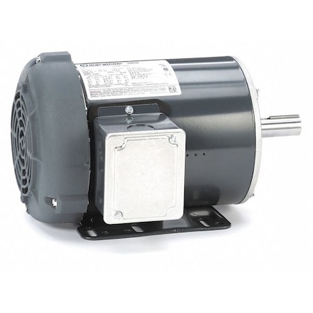 Three-Phase General Purpose Motor, 3/4 HP, 143T Frame, 230/460V AC Voltage, 1, 145 Nameplate RPM MPN:143TTFR5376