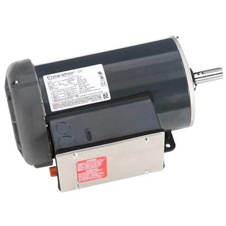 Farm Duty Motor, Capacitor-Start/Run, 2 HP, 115/230V AC, 1, 740 Nameplate RPM, 145T Frame MPN:145TBFR5341