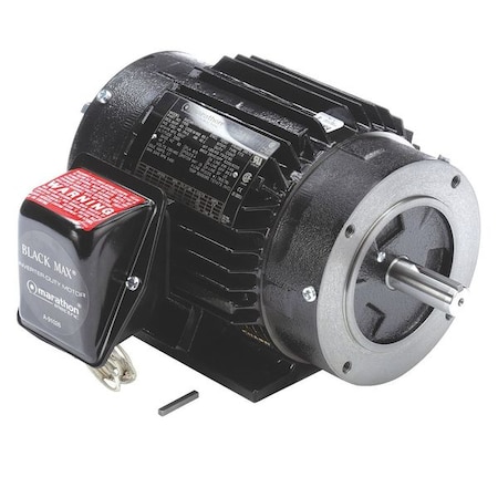 Vector Motor, 6.0 lb-ft, 1 HP, 230/460 V MPN:145THTN6046
