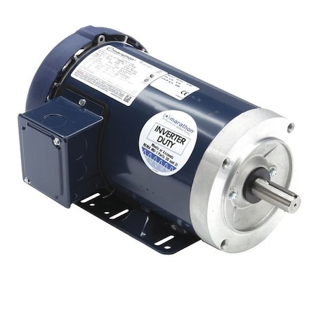 Three-Phase General Purpose Motor, 1 1/2 HP, 145TC Frame, 230/460V AC Voltage MPN:145TTFR6058