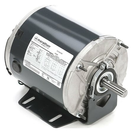 3-Phase Belt Drive Motor, 1/2 HP, 56 Frame, 208-230/460V AC Voltage, 1, 725 Nameplate RPM MPN:5K42HN4128