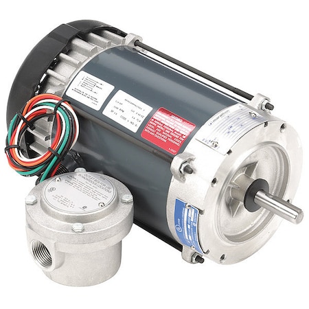 Hazardous Loc Mtr, Cap Strt, TEFC, 1/4 HP MPN:5KC49MN6379