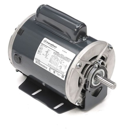 Capacitor-Start General Purpose Motor, 1/3 hp HP, 115/230V AC Voltage, 56 Frame MPN:5KC49PN6051