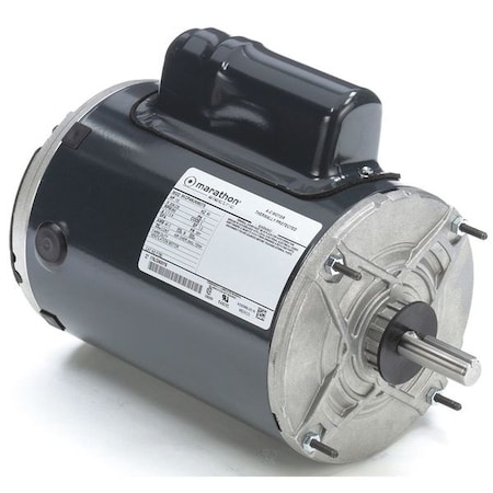 General Purpose Farm Duty Motor, Permanent Split Capacitor, 1/2 HP, 208-230V AC, 850 Nameplate RPM MPN:5KCP49UN9837S