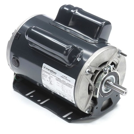 Capacitor-Start/Run General Purpose Motor, 1 hp, 1/3 hp HP, 208-230/190-220V AC Voltage, 56H Frame MPN:5KCR48TN3084X