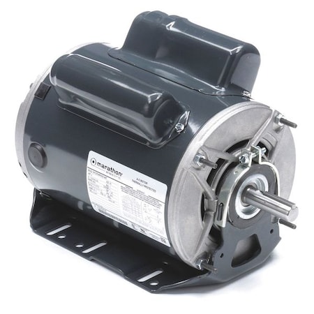 Capacitor-Start/Run Direct Drive Blower Motor, 2 HP, 115/208-230V AC Voltage, 56H Frame MPN:5KCR49RN2148T