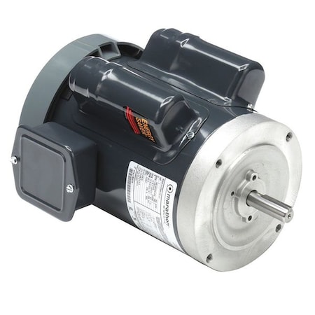 Capacitor-Start/Run General Purpose Motor, 1 hp HP, 100-120/200-240V AC Voltage, 56C Frame MPN:5KCR49UN0107
