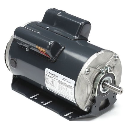 General Purpose Farm Duty Motor, Capacitor-Start/Run, 1 1/2 HP, 115/208-230V AC, 56 Frame MPN:5KCR49ZN0785S