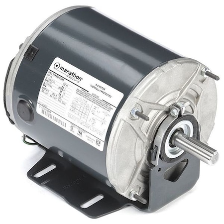 General Purpose Farm Duty Motor, Split-Phase, 1/2 HP, 115/208-230V AC, 1, 725 Nameplate RPM, 56 Frame MPN:5KH42JN0328S