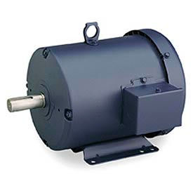 Leeson 132236.00 Premium Eff. 5 HP 1760 RPM 208-220/460V 184T TEFC Rigid 132236.00