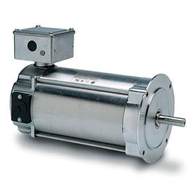Leeson Motors Washdown DC Motor-1/2HP 180V 1750RPM TEFC C face 109083.00