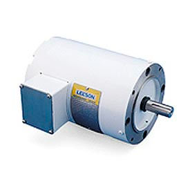 Leeson Motors Motor Washdown Motor-1/2HP 208-230/460V 1725RPM TENV C FACE 1.15 SF 113473.00