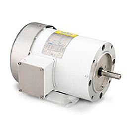 Leeson Motors Motor Washdown Motor-1HP 208-230/460V 3450RPM TENV RIGID C 1.15 SF 85.5 Eff. 113590.00