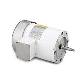 Leeson Motors Motor Washdown Motor-.75/.5HP 208-230/460V 3450/2850RPM TEFC RIGID C 75.5 Eff. 116779.00