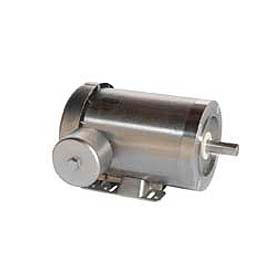 Leeson Motors 3-Phase Washguard Duty Motor 1.5/1HP 1.12/.75KW 1740/1440RPM.56 TEFC 208 230/460V 119522.00