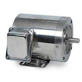 Leeson 191417.00 High Eff. 1 HP 1140 RPM 208-230/460V 56HC TEFC C-Face Rigid 191417.00