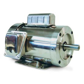 Leeson Motors Motor Washdown Motor-.5HP 115-208/230V 1800RPM TEFC RIGID C 1.15 SF 61 Eff. 191475.00