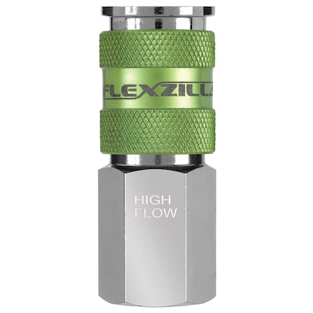 High Flow Coupler, 1/4
