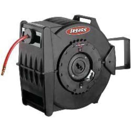 Spring Return Hose Reel, 3/8 in Hose Diameter, 100 ft Length, 350 psi Max. Pressure MPN:L8310