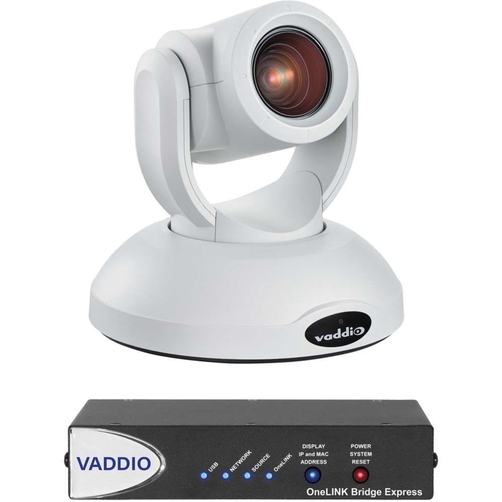 Vaddio RoboSHOT 20 UHD PTZ Video Conferencing Camera, White MPN:9999950270W