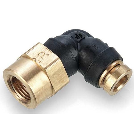 Elbow, Brass, Push-Fit3/8in, FNPT3/8in MPN:370PTCR-6-6
