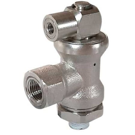 Lockout Valve, 1/4 In, Brass MPN:7886 14 14