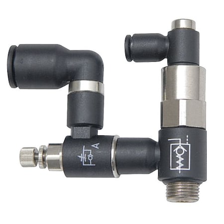 Piloted Non Return Valve, Flow Reg, 1/2in MPN:7894 12 21
